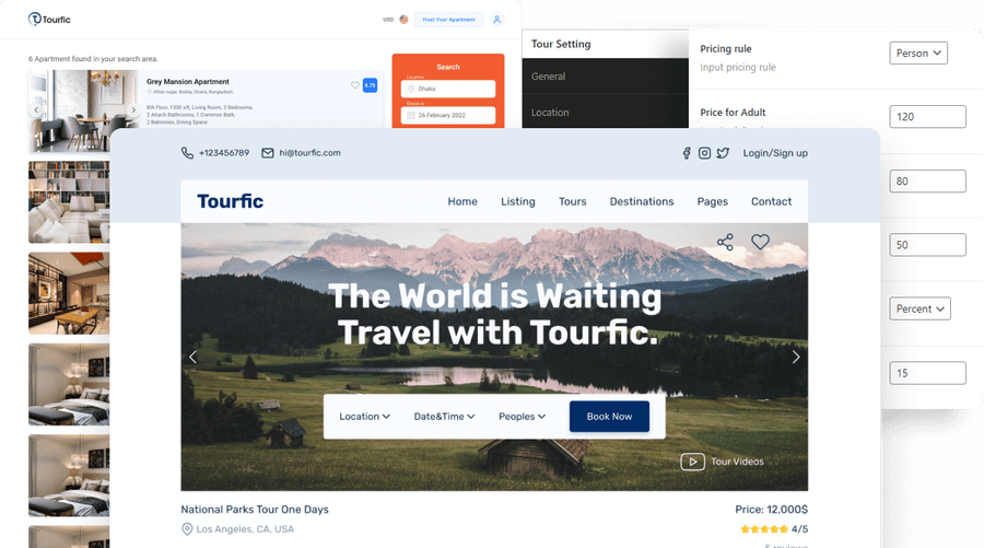 Tourfic – Travel and Hotel Booking Solution for WooCommerce